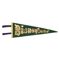 Disneyland Character Pennant.