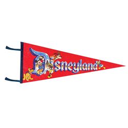 Disneyland Character Pennant.