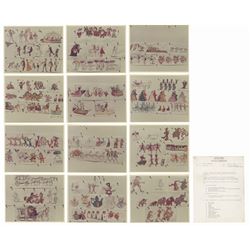 Fantasy on Parade Storyboard Art Photos.