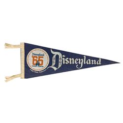 Tencennial Disneyland Pennant.