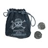 Image 1 : Pirates of the Caribbean Doubloons and Leather Pouch.