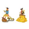 Image 2 : Pair of Pirates of the Caribbean Figures.
