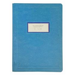 1968 WED Imagineering Haunted Mansion Script.