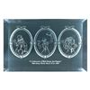 Image 1 : Walt Disney World Haunted Mansion Etched Mirror.