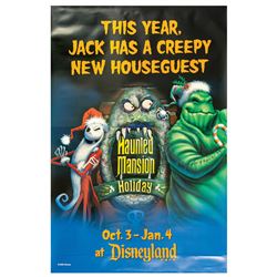 Haunted Mansion Holiday Large Poster.