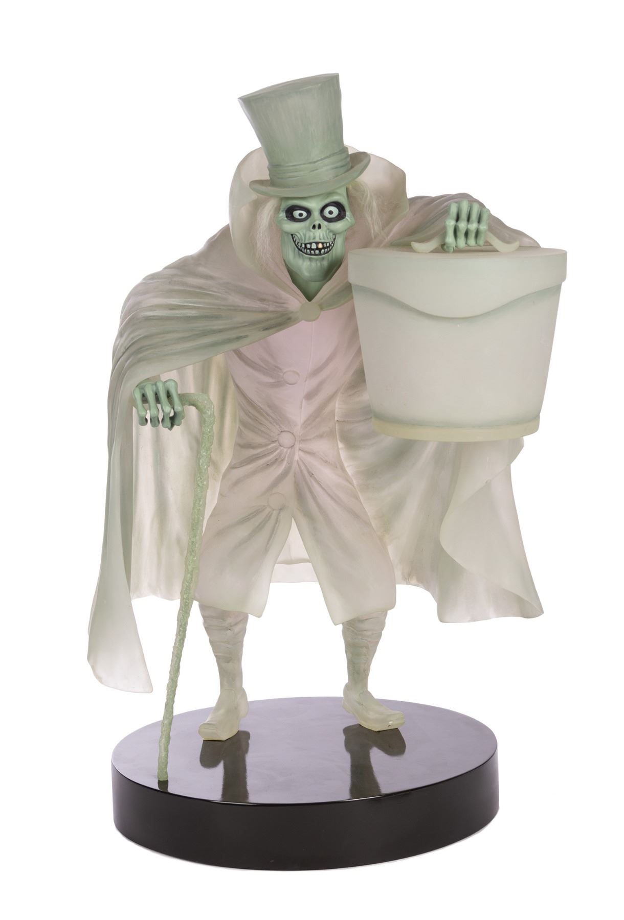 Haunted Mansion LightUp Hatbox Ghost Figure.