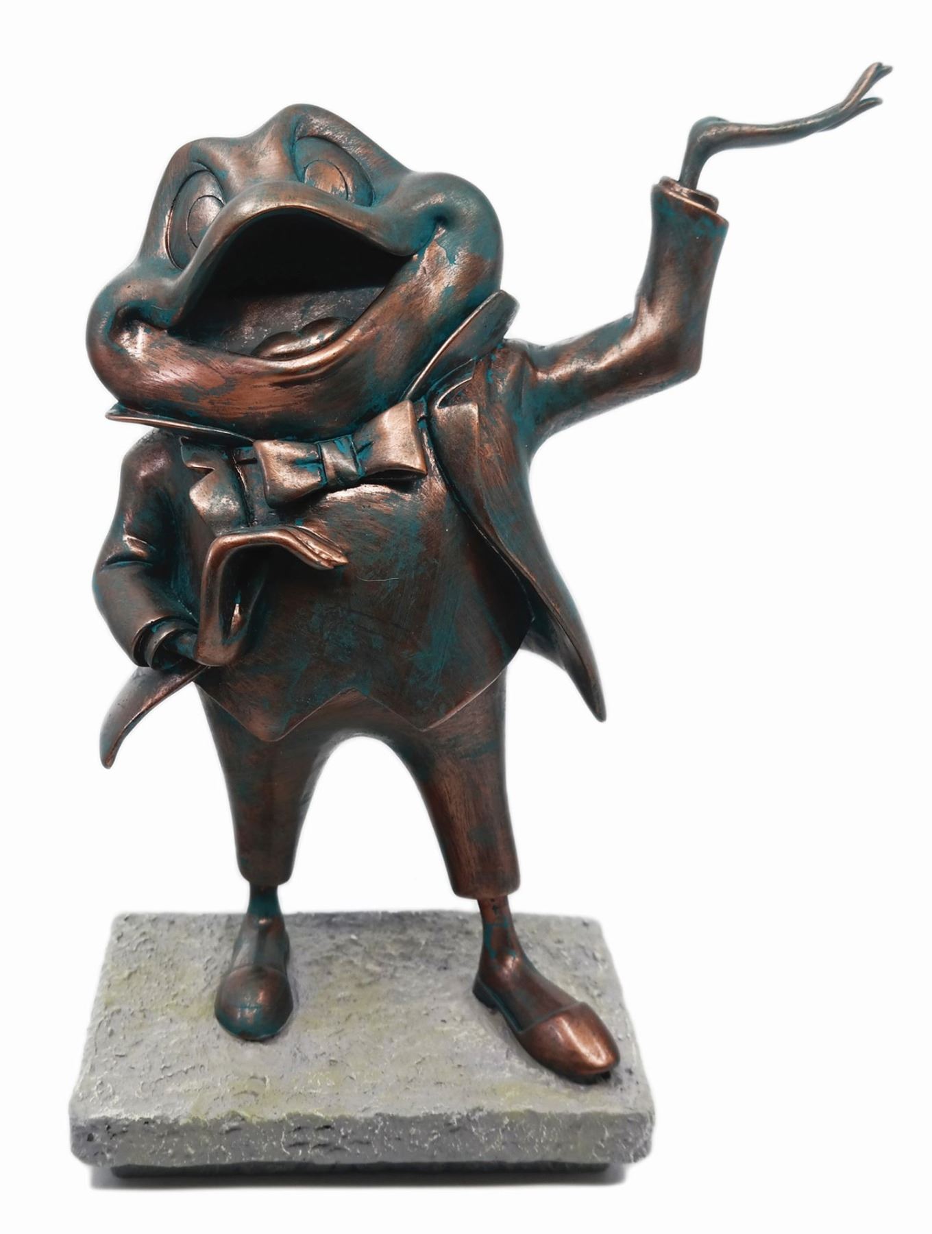 Haunted Mansion Mr. Toad Tombstone Figure.