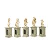 Image 2 : Haunted Mansion Dread Family Busts Set.