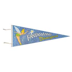 Fantasyland Souvenir Pennant.
