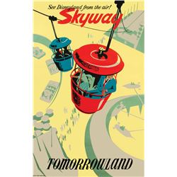 Original Skyway Attraction Poster.