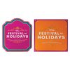 Image 1 : Pair of Festival of Holidays Signs.