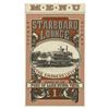 Image 1 : Starboard Lounge Menu.