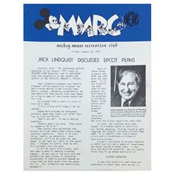 "MMRC News" Epcot Issue.