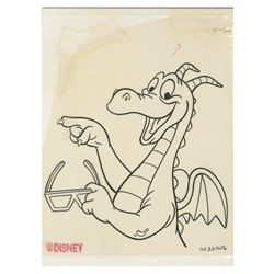 Original Figment Magic Journeys Drawing.