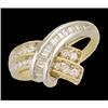 Image 1 : 10K Gold Magnificent .50ct. Diamond Fashion Rin