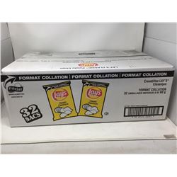 Lays Classic Potato Chips (32 x 60g)