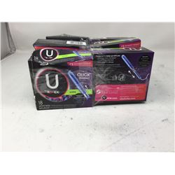 Lot of U by Kotex Tampons (4 x 18)-Super