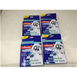 Vileda Micofibre Bathroom Sponge Cloth