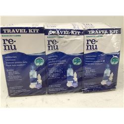 Bausch & Lomb Re-Nu Travel Kits (3)