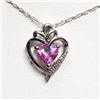 Image 1 : Silver Simulation Alexandrite 20" Necklace, Suggested Retail Value $100