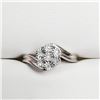 Image 1 : Silver 7 Diamond Ring (~Size 7) (~weight 3.71g), Suggested Retail Value $180