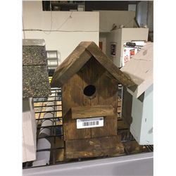 Brown Wooden Bird House