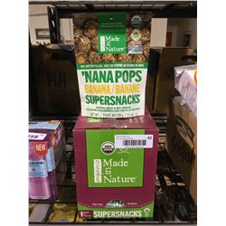 Case of Supersnacks Nut Butter Filled Nana Pops(6 x 88g)