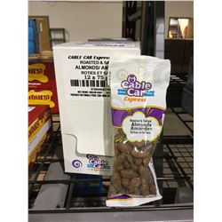 Case of Cable Car Express Roasted and Salted Almonds (12 x 75g)