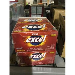 Excel Cinnamon Gum 12 Pack Lot of 2