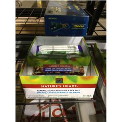 Nature's Heart Almond, Dark Chocolate and Sea Salt Bars (12 x 35g)
