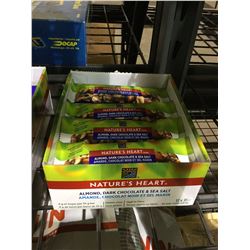 Nature's Heart Almond, Dark Chocolate and Sea Salt Bars(12 x 35g)