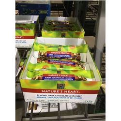 Nature's Heart Almond, Dark Chocolate and Sea Salt Bars(12 x 35g)
