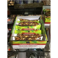 Nature's Heart Dark Chocolate, Cherry, and Coffee Bars(12 x 35g)