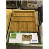 Image 1 : Bamboo Expandable Cutlery Tray (13" W x 18" D x 2.5"H)