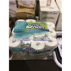 Case of White Swan Bathroom Tissue