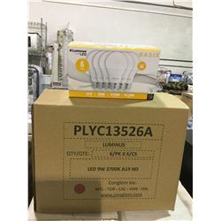 Case of 6 Luminus LED 2700k Bulbs 6-Pack