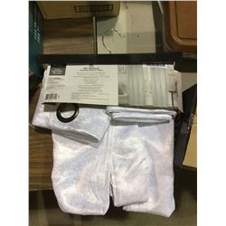 Salt Blackout Grommet Windows Panels 2-Pack (76" x 84")