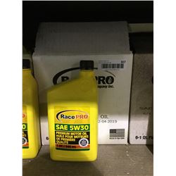 Case of Race Pro SAE 5W-30 Premium Motor Oil (6 x 946mL)