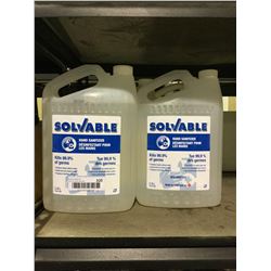 Solvable Hand Sanitizer (3.78L) Lot of 2