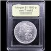 Image 4 : ***Auction Highlight*** 1893-p vam 7 I2 R5 Morgan Dollar $1 Graded Select Unc By USCG (fc)