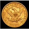 Image 3 : ***Auction Highlight*** 1901-p Gold Liberty Half Eagle $5 Graded Select Unc By USCG (fc)