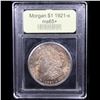 Image 4 : ***Auction Highlight*** 1921-s Rainbow Toned Morgan Dollar $1 Graded GEM+ Unc By USCG (fc)