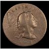 Image 2 : *Highlight Of Entire Auction*  1793 LIBERTY CAP S-14 R5 Flowing Hair 1c Graded vf+ By USCG (fc)