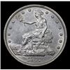 Image 2 : ***Auction Highlight*** 1877-cc Trade Dollar $1 Graded Select Unc By USCG (fc)