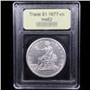 Image 4 : ***Auction Highlight*** 1877-cc Trade Dollar $1 Graded Select Unc By USCG (fc)