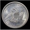 Image 3 : ***Auction Highlight*** 1863-p Seated Liberty Quarter 25c Graded GEM+ Unc By USCG (fc)