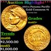 Image 1 : ***Auction Highlight*** 1915-s Panama Pacific Gold Commem Dollar 1 Grades GEM+ Unc (fc)