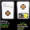 Image 1 : 1932-p Lincoln Cent 1c Graded ms66 rd By NGC