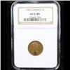 Image 2 : NGC 1909-s Lincoln Cent 1c Graded au53 By NGC