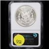 Image 3 : NGC 1880-s Morgan Dollar $1 Graded ms66 By NGC